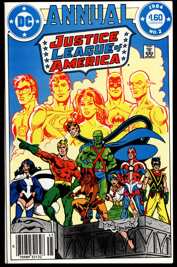 Justice League Annual #2 DC 1984 (NM+) Canadian Price Variant!