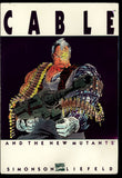 Cable and The New Mutants Marvel 1992 First Printing Trade Paper Back
