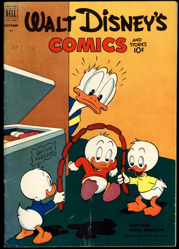 Walt Disney's Comics & Stories Vol. 1 #13 Dell 1952 (VG) Carl Barks Art