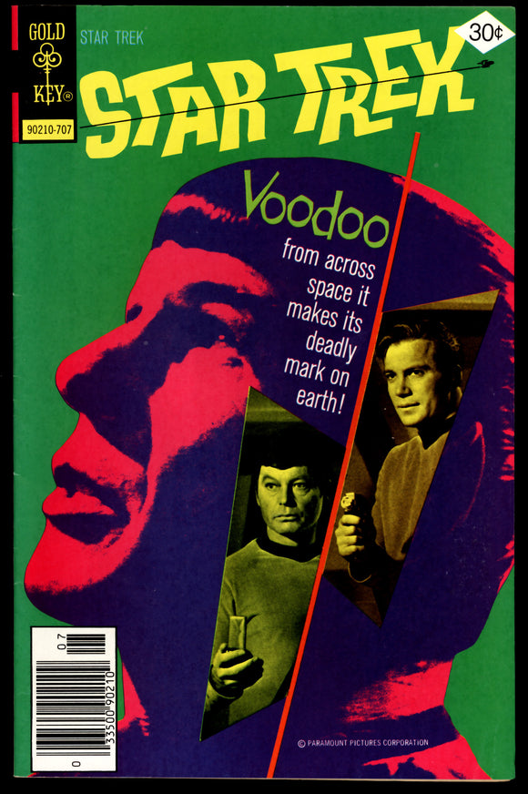 Star Trek #45 Gold Key 1977 (VF+) Photo Cover! TV Adaptation