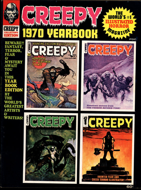 Creepy 1970 Yearbook Collector's Edition Warren Publications (FN/VF)