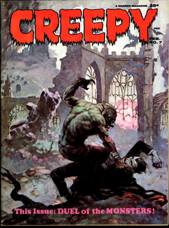 Creepy #7 Warren Publications 1965 (VF-) HIGH GRADE Frazetta Cover