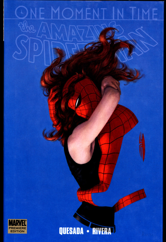 Spider Man One Moment In Time Marvel 2010 First Printing Hard Cover