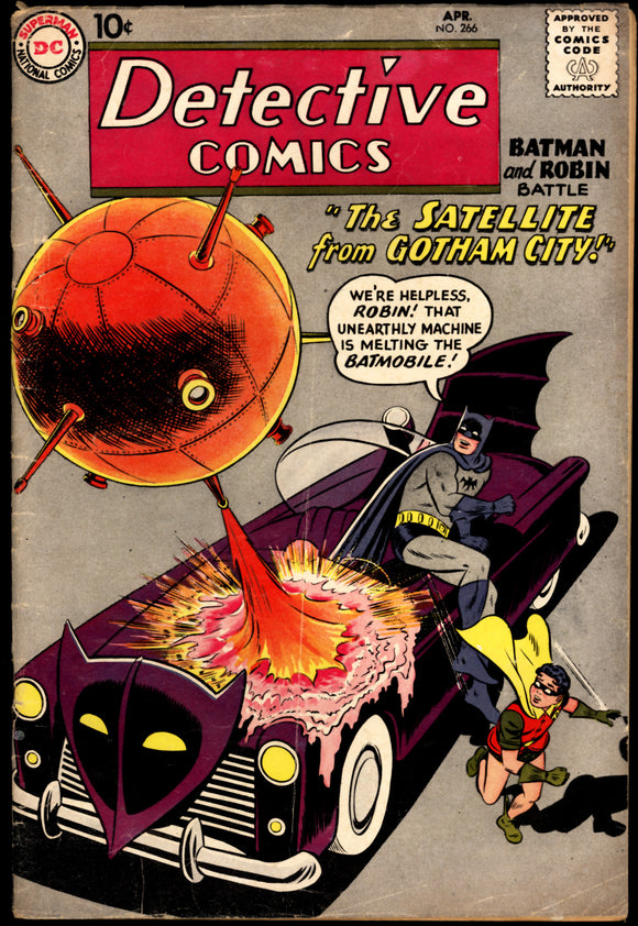 Detective Comics #266 DC 1959 (VG) The Satellite from Gotham City!