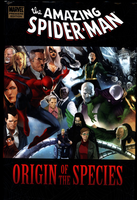 Spider Man Origin of The Species Marvel 2010 First Printing Hard Cover