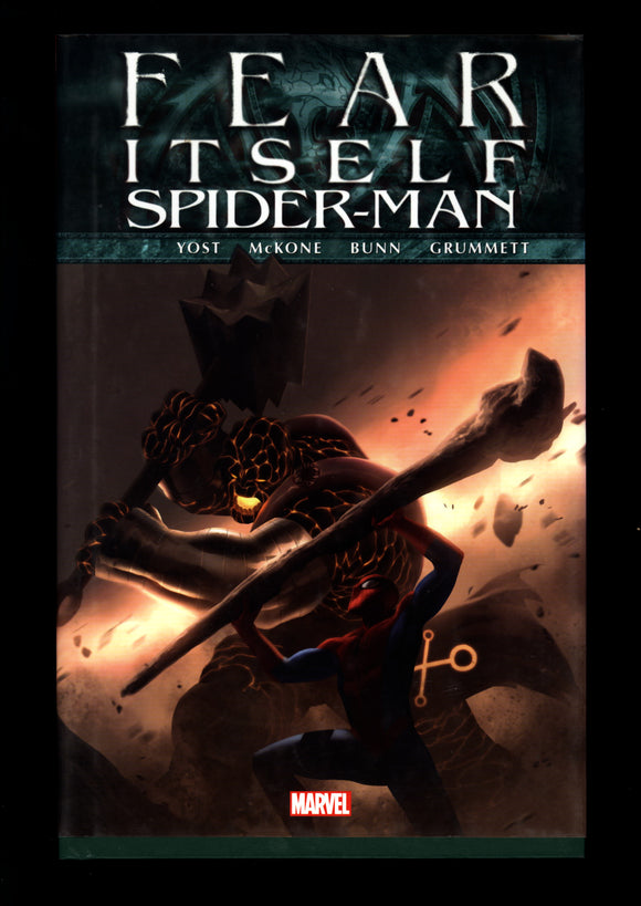 Fear Itself Spider-Man Marvel 2012 First Printing Hard Cover