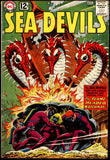 Sea Devil #6 VG+ (1962) Grey Tone Cover!