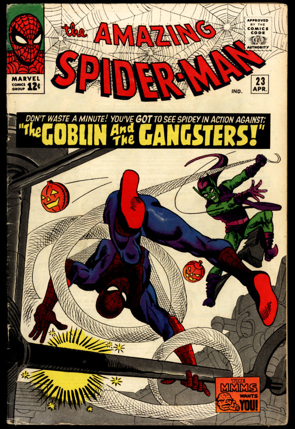Amazing Spider-Man #23 Marvel 1965 (VG+) 3rd App. of Green Goblin!