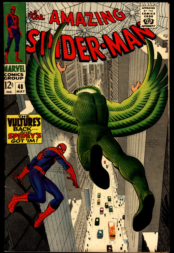 Amazing Spider-Man #48 Marvel 1967 (VF-/VF) 1st New Vulture App.