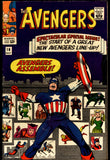 Avengers #16 Marvel 1965 (FN) New Team Line-Up! 3rd App. of Kang!