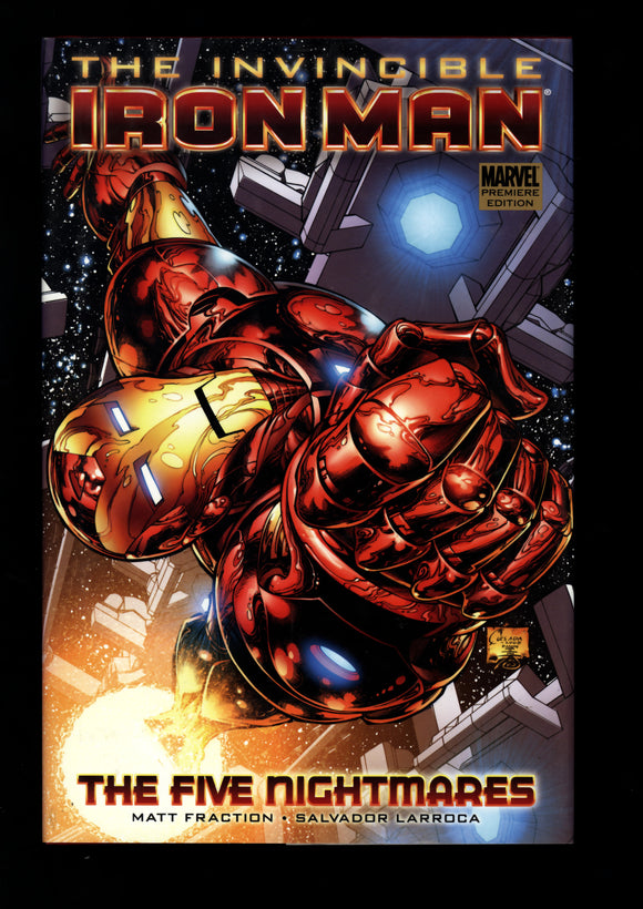 Invincible Iron Man Vol 1 The Five Nightmare Marvel 2008 First Printing HC