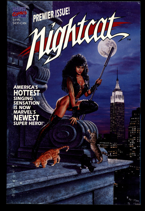 Nightcat Vol 1 No 1 Marvel Comics 1991 Jim Salicrup Barry Dutter TPB