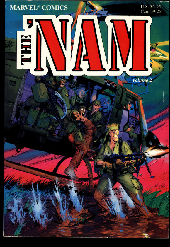 The Nam Vol 2 Marvel Comics 1988 Don Daley Pat Redding TPB