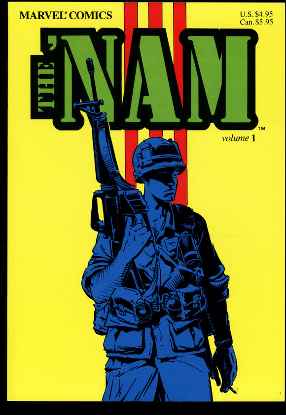 The Nam Vol 1 Marvel Comics 1987 Stan Lee Trade Paper Back