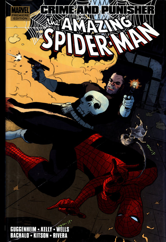 Spider Man Crime And Punisher Marvel 2009 First Printing Hard Cover