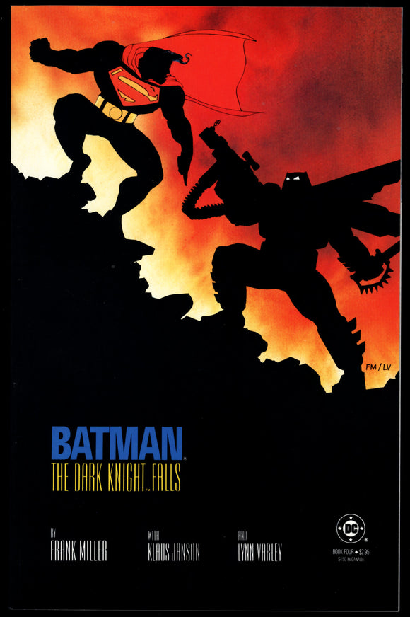 Batman Dark Knight Falls Book #4 DC 1986 (NM-) 1st Print Frank Miller!