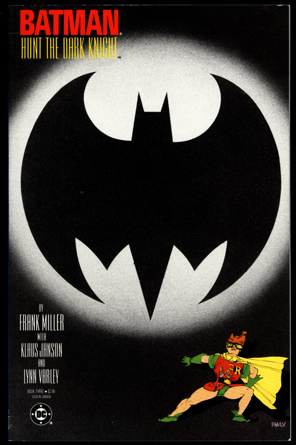Batman Hunt the Dark Knight #3 DC 1986 (VF+) 1st Printing Frank Miller!