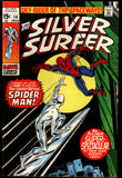 Silver Surfer #14 Marvel 1970 (FN-) Spider-Man Crossover!