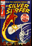 Silver Surfer #15 Marvel 1970 (VF) Human Torch App. HIGH GRADE!