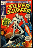 Silver Surfer #17 Marvel 1970 (FN+) Mephisto & Nick Fury App.
