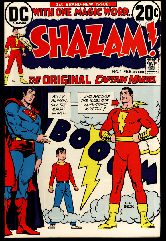 Shazam #1 NM- (1973) 1st Appearance of Captain Marvel in DC Universe!