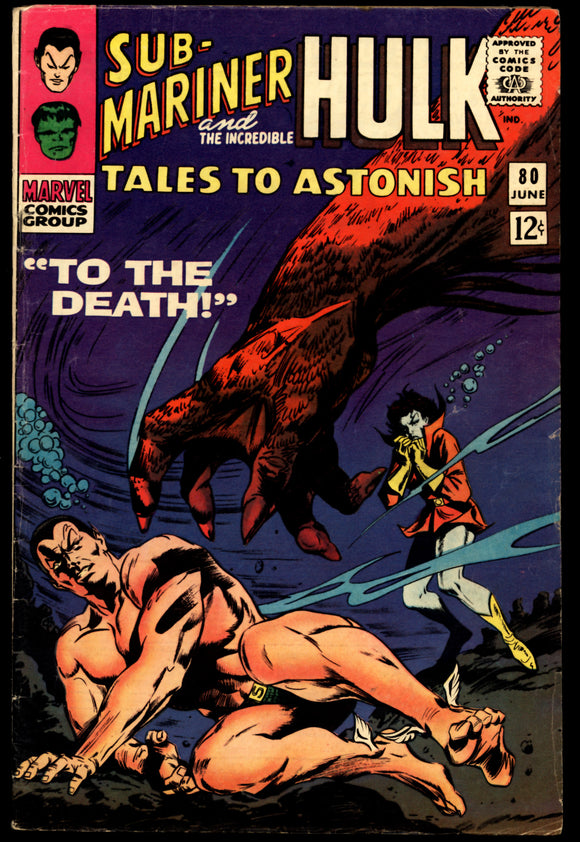 Tales to Astonish #80 Marvel 1966 (VG) 2nd App. of Tyrannus!