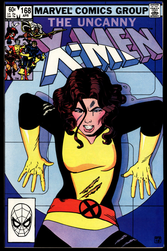 Uncanny X-Men #168 Marvel 1983 (NM) 1st Adult Madelyne Pryor!