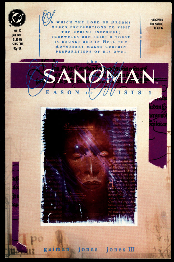 Sandman #22 DC Comics 1990 (NM) 1st Appearance of Daniel!