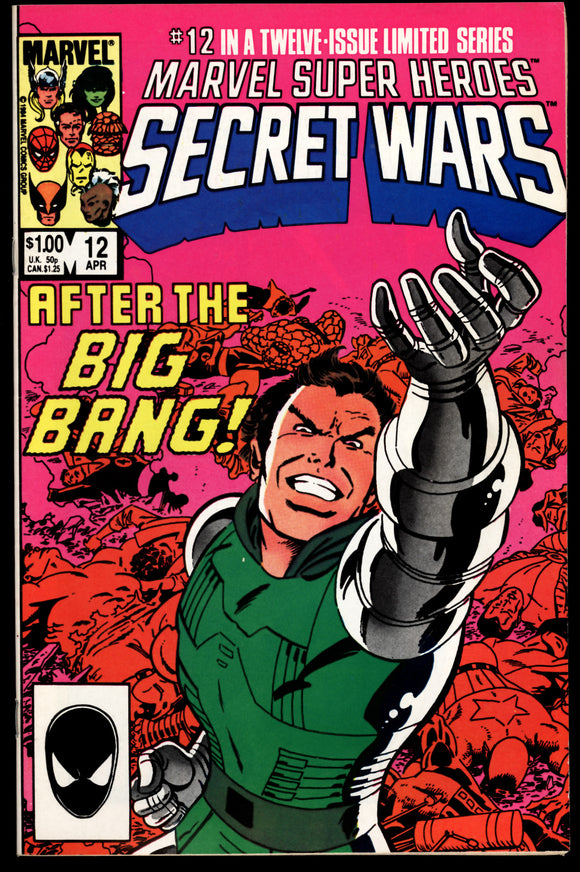 Marvel Super Heroes Secret Wars #12 1985 (NM-) Final Issue! (
