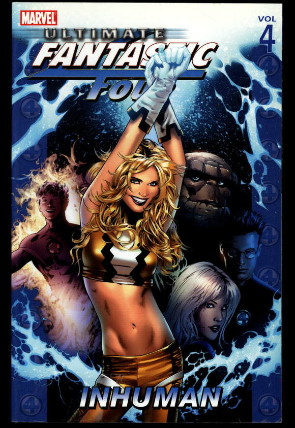 Ultimate Fantastic Four Vol 4 Inhuman Marvel 2005 First Printing TPB