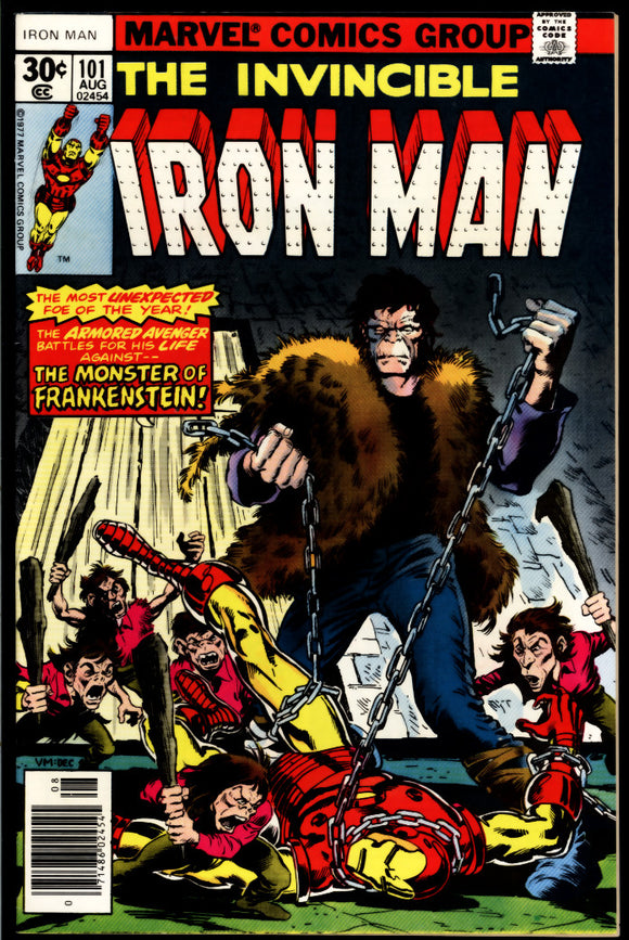 Iron Man #101 Marvel 1977 (VF/NM) 1st Appearance of Dreadknight!