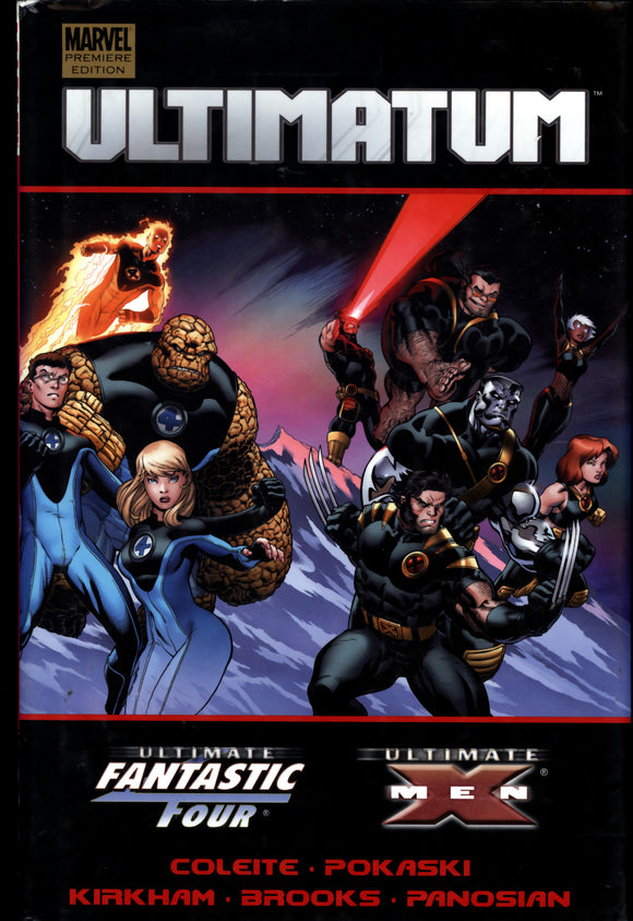 Ultimatum X-Men Fantastic Four Marvel 2009 First Printing Hard Cover