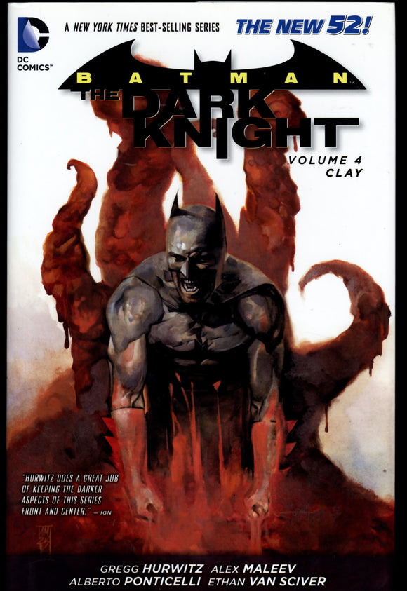 Batman The Dark Knight Vol 4 Clay DC Comics 2014 Hard Cover