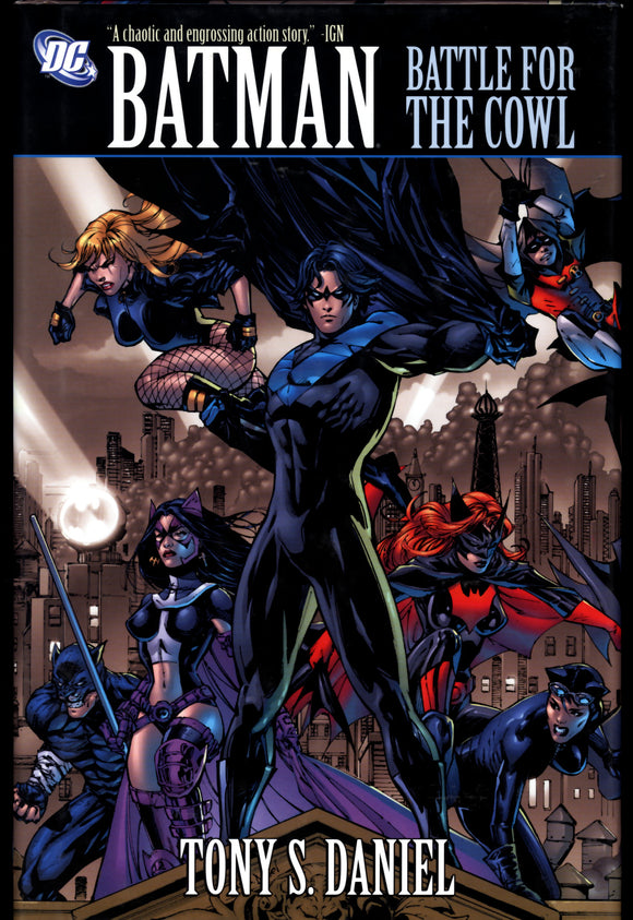 Batman Battle For The Cowl DC Comics 2009 First Printing Hard Cover