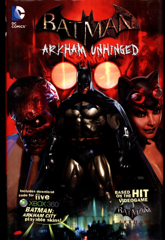 Batman Arkham Unhinged DC Comics 2013 First Printing Hard Cover