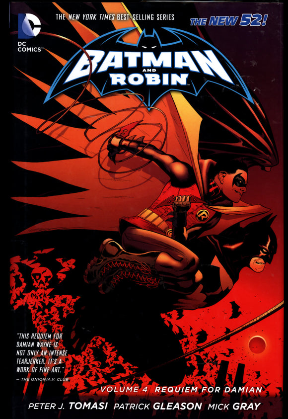 Batman And Robin Vol 4 Requiem For Damian 2014 First Printing Hard Cover