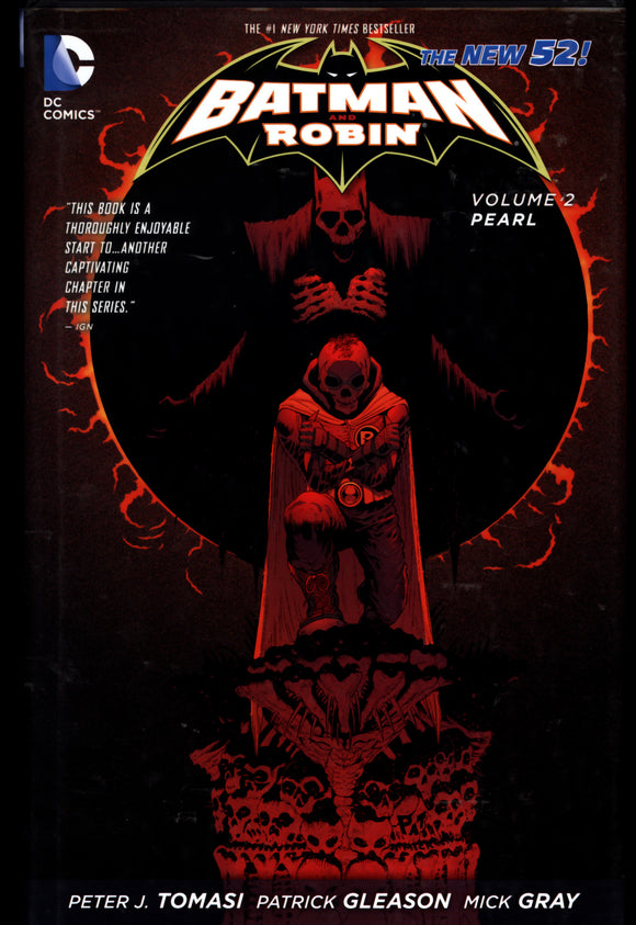 Batman And Robin Vol 2 Pearl DC Comics 2013 First Printing Hard Cover