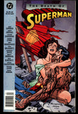The Death Of Superman DC Comics 1993 First Printing Trade Paper Back