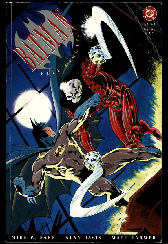 Batman Full Circle DC Comics 1991 First Printing Trade Paper Back