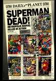 The Death Of Superman DC Comics 1993 First Printing Trade Paper Back