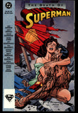 The Death Of Superman DC Comics 1993 First Printing Trade Paper Back