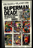 The Death Of Superman DC Comics 1993 First Printing Trade Paper Back