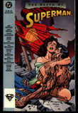 The Death Of Superman DC Comics 1993 First Printing Trade Paper Back