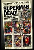 The Death Of Superman DC Comics 1993 First Printing Trade Paper Back