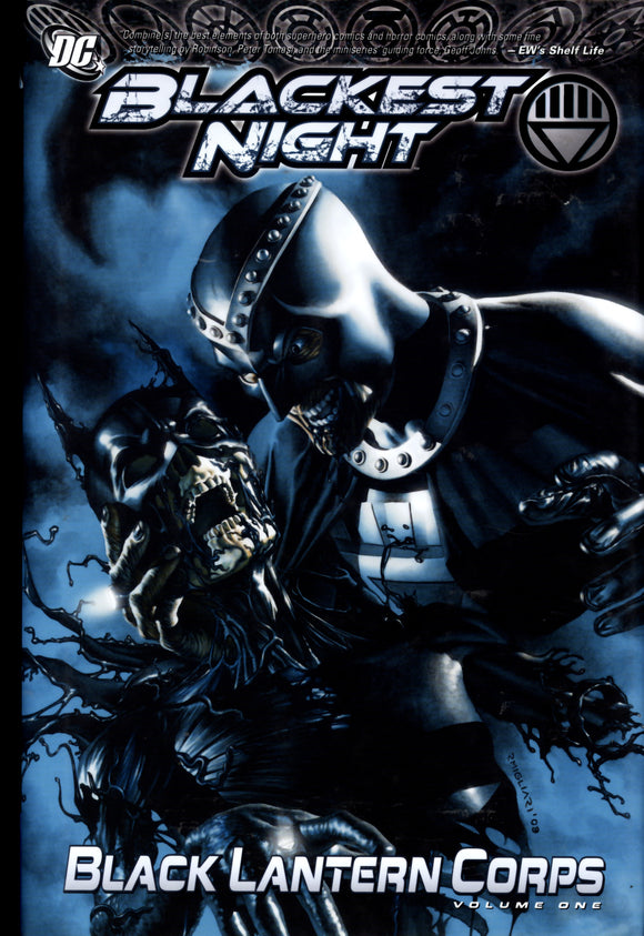 Blackest Night Black Lantern Corps Vol 1 DC 2010 First Printing Hard Cover