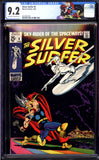 Silver Surfer #4 CGC 9.2 (1969) Classic Silver Surfer vs Thor cover!