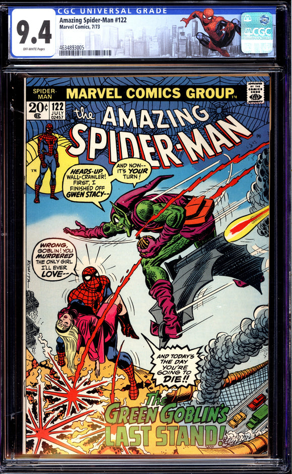 Amazing Spider-Man #122 CGC 9.4 