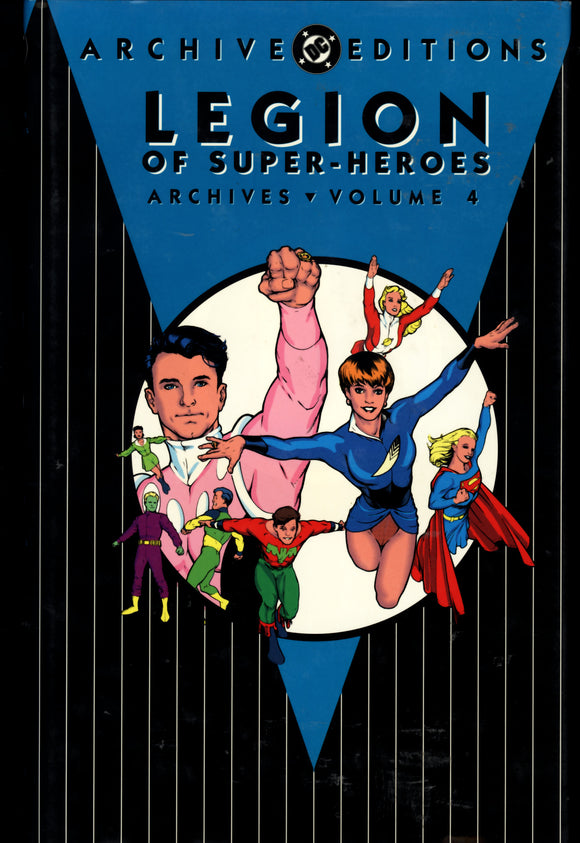 Legion Of Super Heroes Archives Vol 4 DC 1994 Adam Hughes Hard Cover