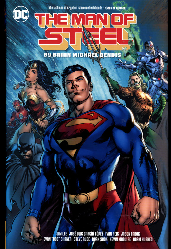 The Man Of Steel By Bryan Michael Bendis 2018 First Printing Hard Cover