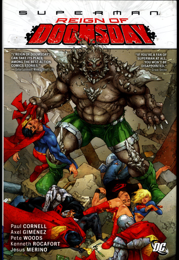 Superman Reign Of Doomsday DC Comics 2011 First Printing Hard Cover